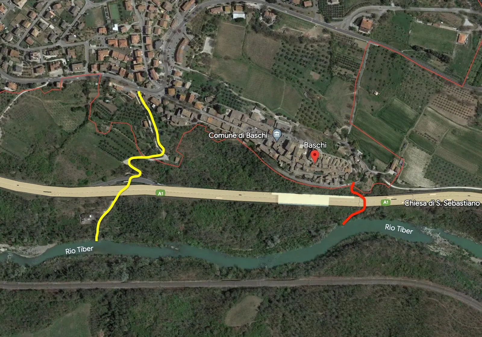 <strong>Der Weg nach Baschi vom Fluss aus.</strong> Der Zugang zum Dorf ist mühselig, besser etwas früher aussteigen. Danach gibt es viele Dutzend Kilometer lang keine Möglichkeit mehr, sich in Flussnähe etwas zu besorgen.